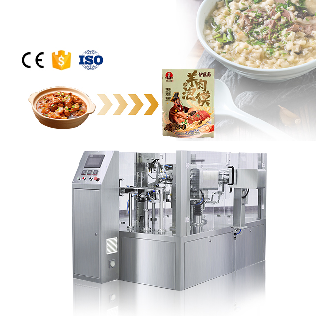 Ready-to-eat food packaging machine