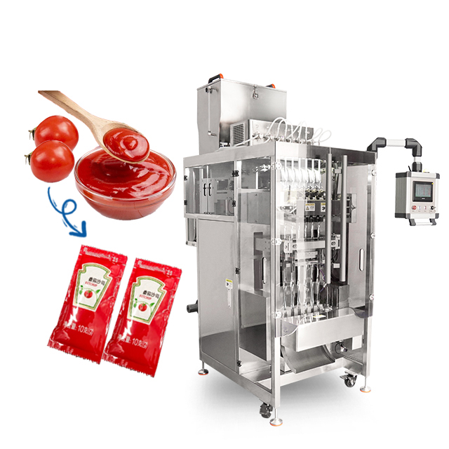 High Speed Liquid Multi Lanes Stick Packaging Machine